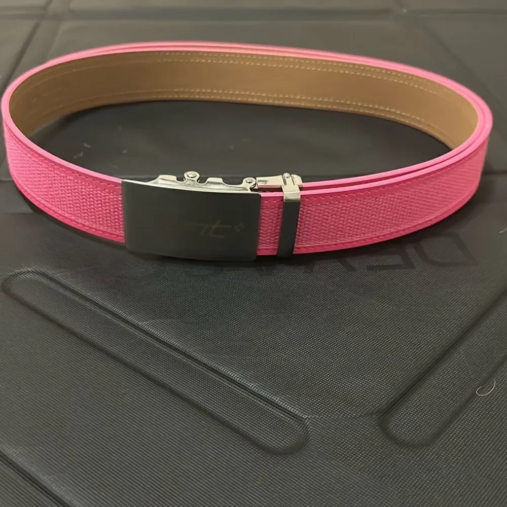 NEW JoFit Womens Ladies Adjustable Belt - One Size - Cut-To-Size - Hot Pink